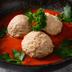 Gehaktballetjes in tomatensaus