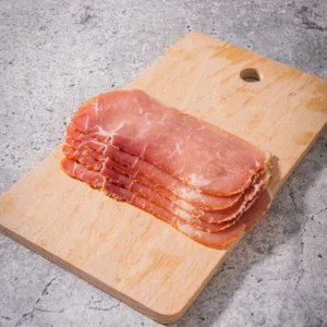 Gerookte bacon huisbereid