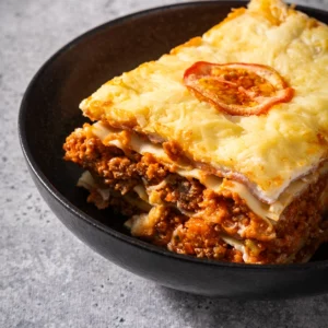 Lasagne van het huis