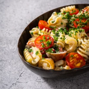 Zomerse pastasalade